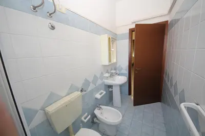 Bagno di Comfy flat in Rosolina with shared pool