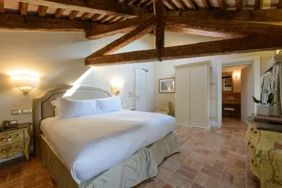 Letto o letti in una camera di Hotel Villa Barbarich