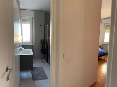 Letto o letti in una camera di Alla Torre - Room & Private Bathroom