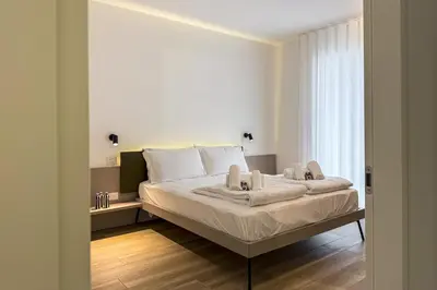 Letto o letti in una camera di Residence Canova