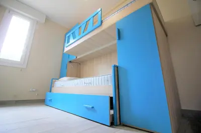 Letto o letti in una camera di Comfort and peace for your holiday in Rosolina