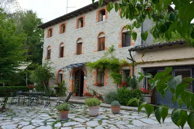 Giardino di Agriturismo Casa di Campagna