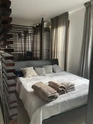 Letto o letti in una camera di Rooftop open space