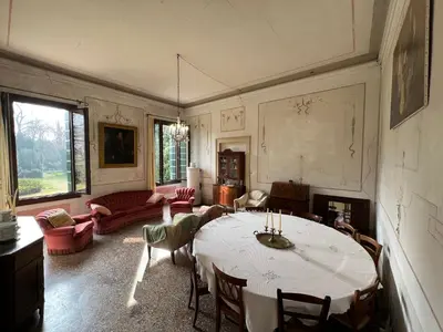 Area soggiorno di Villa Country Mansion 8500SquareFeet