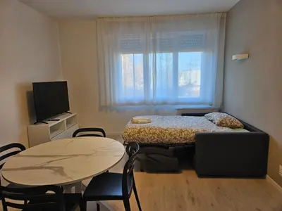 TV o dispositivi per l'intrattenimento presso Zen Apartments Nazareth