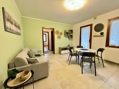 Area soggiorno di Gary House