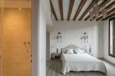 Letto o letti in una camera di Guest House Ca' dell'Angelo