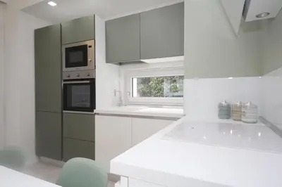 Cucina o angolo cottura di Fully renovated flat for 4 in Rosolina Mare