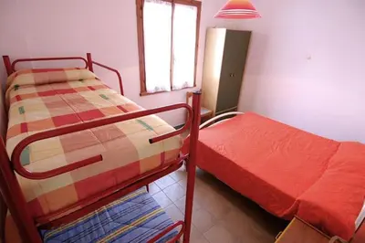 Letto o letti in una camera di Gorgeous flat 200mt from the sea