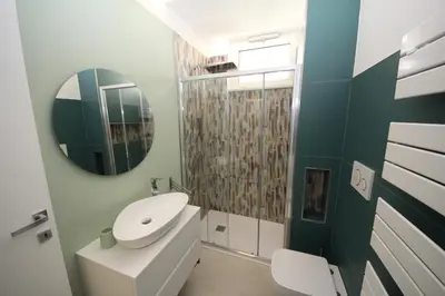 Bagno di Modern apartment in renovated residence in Rosolina