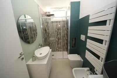 Bagno di Modern apartment in renovated residence in Rosolina