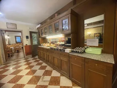 Cucina o angolo cottura di Hotel Fontana