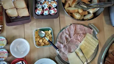 Cibo presso il bed & breakfast o nelle vicinanze
