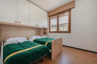 Letto o letti in una camera di Civico52-Attico moderno e accogliente a Venezia!