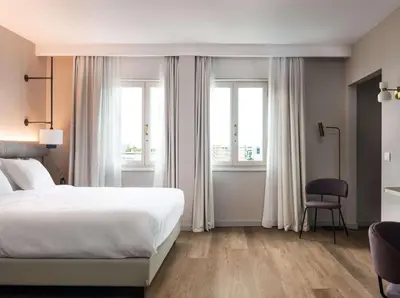 Letto o letti in una camera di Ambasciatori Hotel Venice Mestre, Tapestry Collection by Hilton