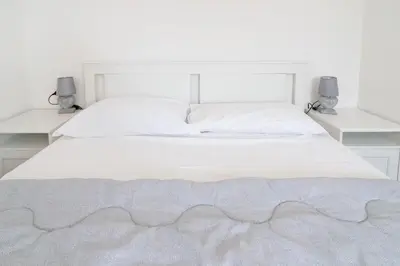Letto o letti in una camera di Francesco&Chiara - Sweet Apartment