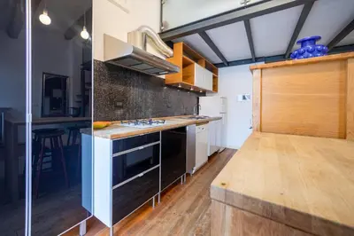 Cucina o angolo cottura di Elegant Loft - Vicenza Center