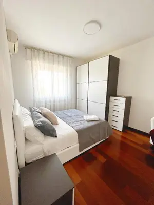 Letto o letti in una camera di Orange apartment