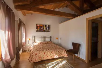 Letto o letti in una camera di La Casa di Campagna