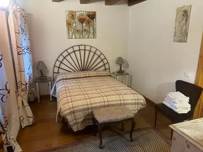 Letto o letti in una camera di La Casa di Campagna