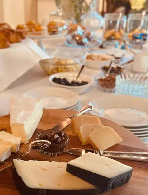 Cibo presso il bed & breakfast o nelle vicinanze