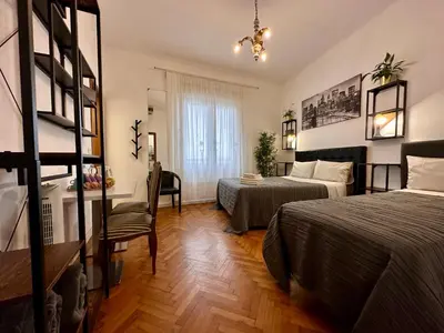 Letto o letti in una camera di B&B CasaMia