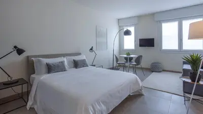 Letto o letti in una camera di Erïk Langer Pedrocchi Suites