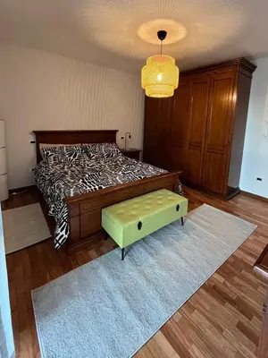 Letto o letti in una camera di Casa Flora
