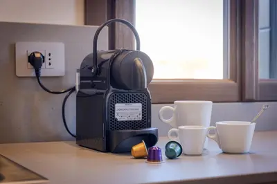 Set per la preparazione di tè e caffè presso Ca' Mian Prosecco & Terrace retreat