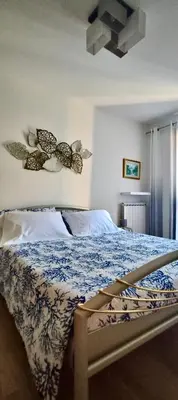 Letto o letti in una camera di La Casa al Mare di Rossella