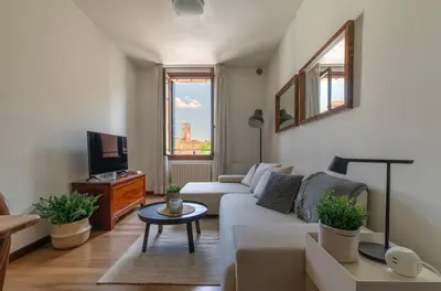 TV o dispositivi per l'intrattenimento presso Santa Caterina Nest by WelcHome