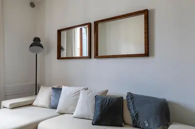 Area soggiorno di Santa Caterina Nest by WelcHome