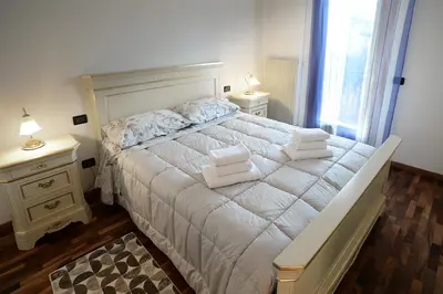 Letto o letti in una camera di Affitto breve Bassano del Grappa Casa Corrado