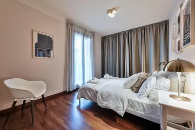 Letto o letti in una camera di Perfect home for Venice by train and H-FARM