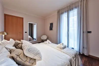 Letto o letti in una camera di Perfect home for Venice by train and H-FARM