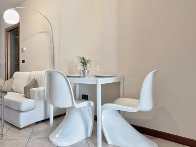 Area soggiorno di Perfect home for Venice by train and H-FARM