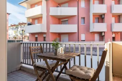 Balcone o terrazza di Perfect home for Venice by train and H-FARM