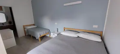 Letto o letti in una camera di Nuovo Bilocale in Centro a Sottomarina