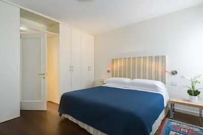 Letto o letti in una camera di Appartamento Garibaldi