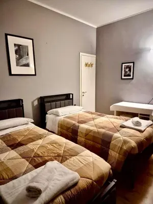 Letto o letti in una camera di Palazzo diedo 1