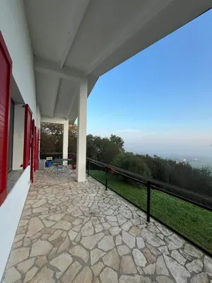 Balcone o terrazza di Holiday home with alpine panorama