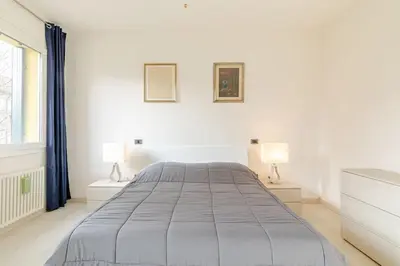 Letto o letti in una camera di Charme Padovano con Terrazza