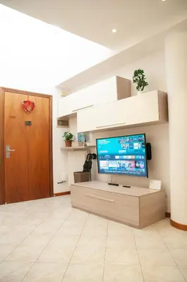 TV o dispositivi per l'intrattenimento presso Venice Appartament Vallà di Riese