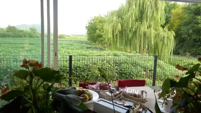 Giardino di B&B La Via dell'Ambra