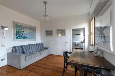 Area soggiorno di Charming Waterfront Home - Cannaregio