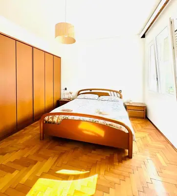 Letto o letti in una camera di Ampio, Luminoso, Centro Bassano