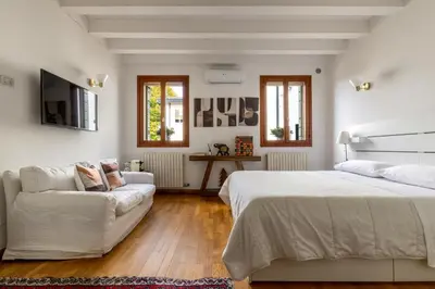 Letto o letti in una camera di Borgo Cavour Santi40