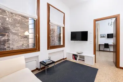 TV o dispositivi per l'intrattenimento presso Residence Ca' Foscolo