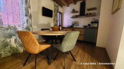 Cucina o angolo cottura di Casa Gilda