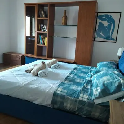 Letto o letti in una camera di Daniele's home 4 in Venice